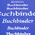 Schriftmuster zum prägen